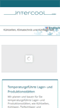 Mobile Screenshot of intercool-gmbh.de